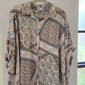 Eesome Multicolor Patterned Shirt